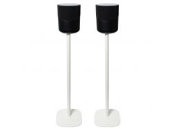 Vebos floor stand Bluesound Pulse M white set XL (100cm)