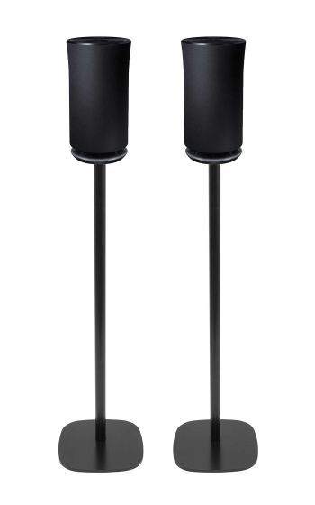 Set of two Vebos floor stands with Samsung R3 WAM3500