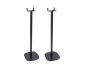 Set of two black Vebos floor stands with Bose SoundTouch 10 detail view