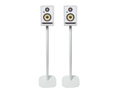 Vebos speaker stand Bookshelf Speaker white set