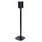 Black Vebos floor stand for Sonos One
