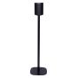 Black Vebos floor stand with Sonos One