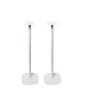 Vebos floor stand with Bookshelf Speaker white set