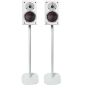 Set of two Vebos floor stands with Bookshelf Speaker set 17x22