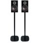 Vebos floor stand with Bookshelf Speaker set 17x22