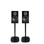 Set of two Vebos floor stands with Bookshelf Speaker set 17x22 detail view