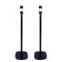 Black Vebos speaker stand Canton Smart Libero set