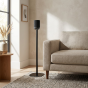 Vebos standaard Denon Home 200 zwart in woonkamer