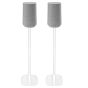 Set of two Vebos floor stands with Harman Kardon Citation 100 white set
