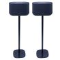 Set of two black Vebos floor stands with Harman Kardon Citation 300