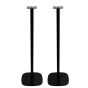 Black Vebos speaker stand Loewe We. BOOST set