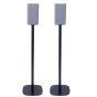 Set of two Vebos floor stands with Philips TAW6205 black set