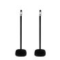 Single black Vebos floor stand with Samsung M3 WAM350