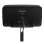 Black Vebos floor stand for Sonos Play 5 Gen 2