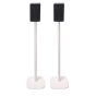 White Vebos speaker stand TCL Q85H