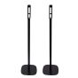 Black Vebos speaker stand TCL Q85H set