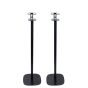 Single black Vebos floor stand with Yamaha True X Speaker 1A