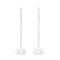 Single white Vebos floor stand with Samsung HW-K950