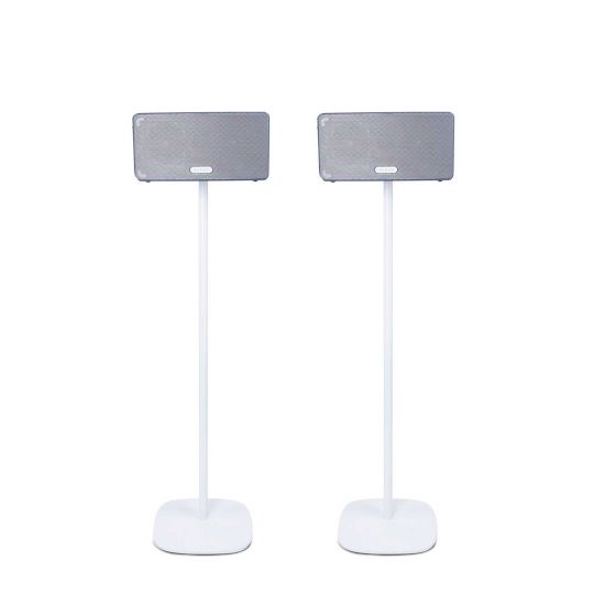 Vebos floor stand Sonos Play 3 white set XL (100cm)