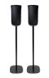 Set of two Vebos floor stands with Samsung R5 WAM5500