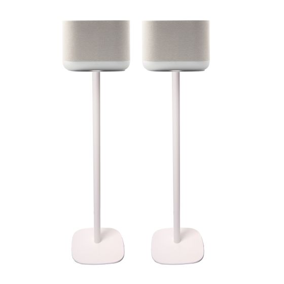 White Vebos speaker stand Denon Home 400