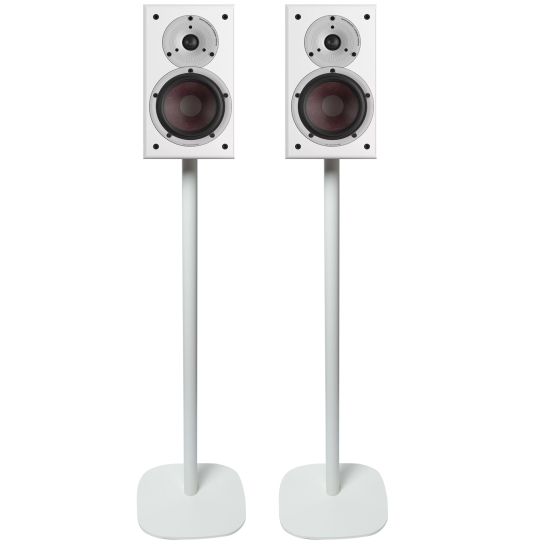 Set of two Vebos floor stands with Bookshelf Speaker set 17x22