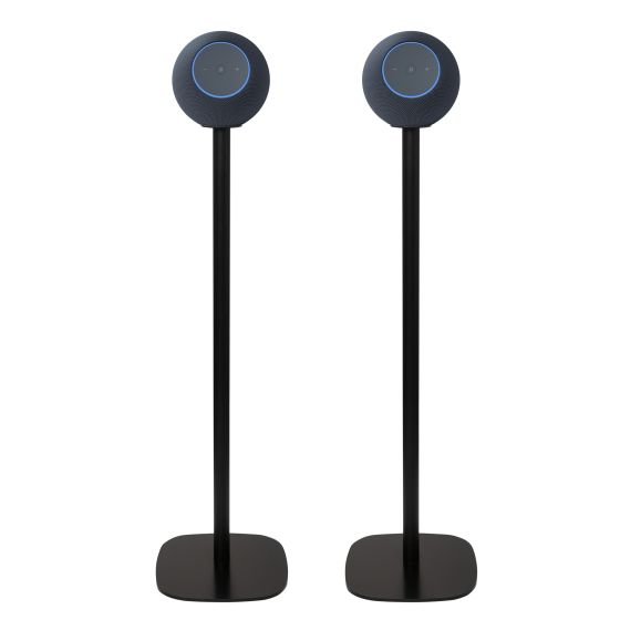 Black Vebos speaker stand Amazon Echo Studio (newest gen)
