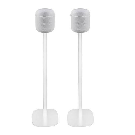 White Vebos speaker stand Apple HomePod