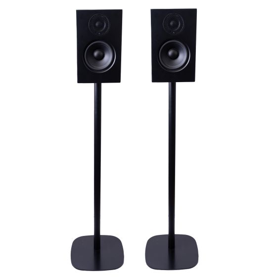 Black Vebos speaker stand Audio Pro A28