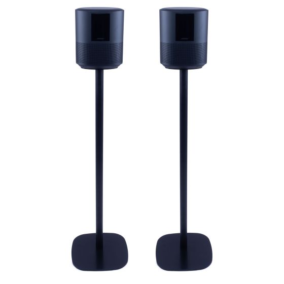 Set of two Vebos floor stands with Bose Home Speaker 500 black set