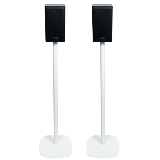 White Vebos floor stand with Canton Smart Soundbox 3