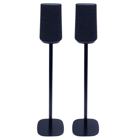 Set of two Vebos floor stands with Harman Kardon Citation 100 black set