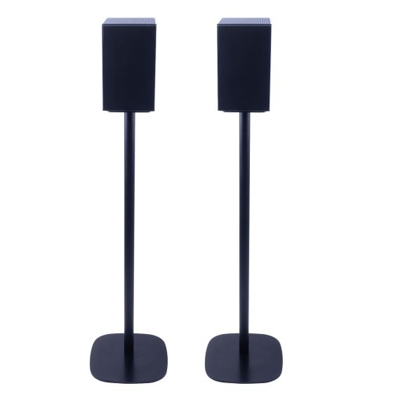 Set of two Vebos floor stands with LG DSP11RA black set