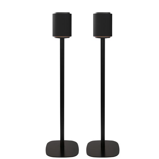 Set of two Vebos floor stands with LG Sound Suite M5 black set