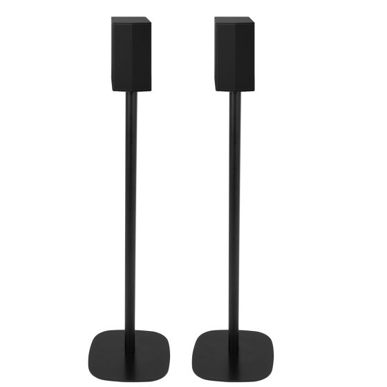 Set of two Vebos floor stands with LG SPT8 S black set