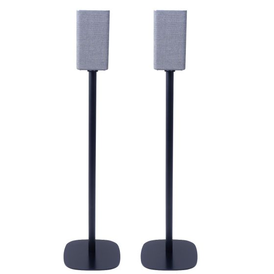 Set of two Vebos floor stands with Philips TAW6205 black set