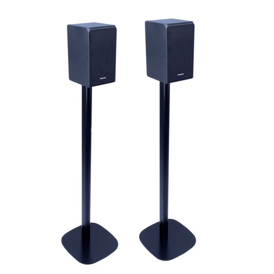 Set of two Vebos floor stands with Samsung HW-Q950A black set