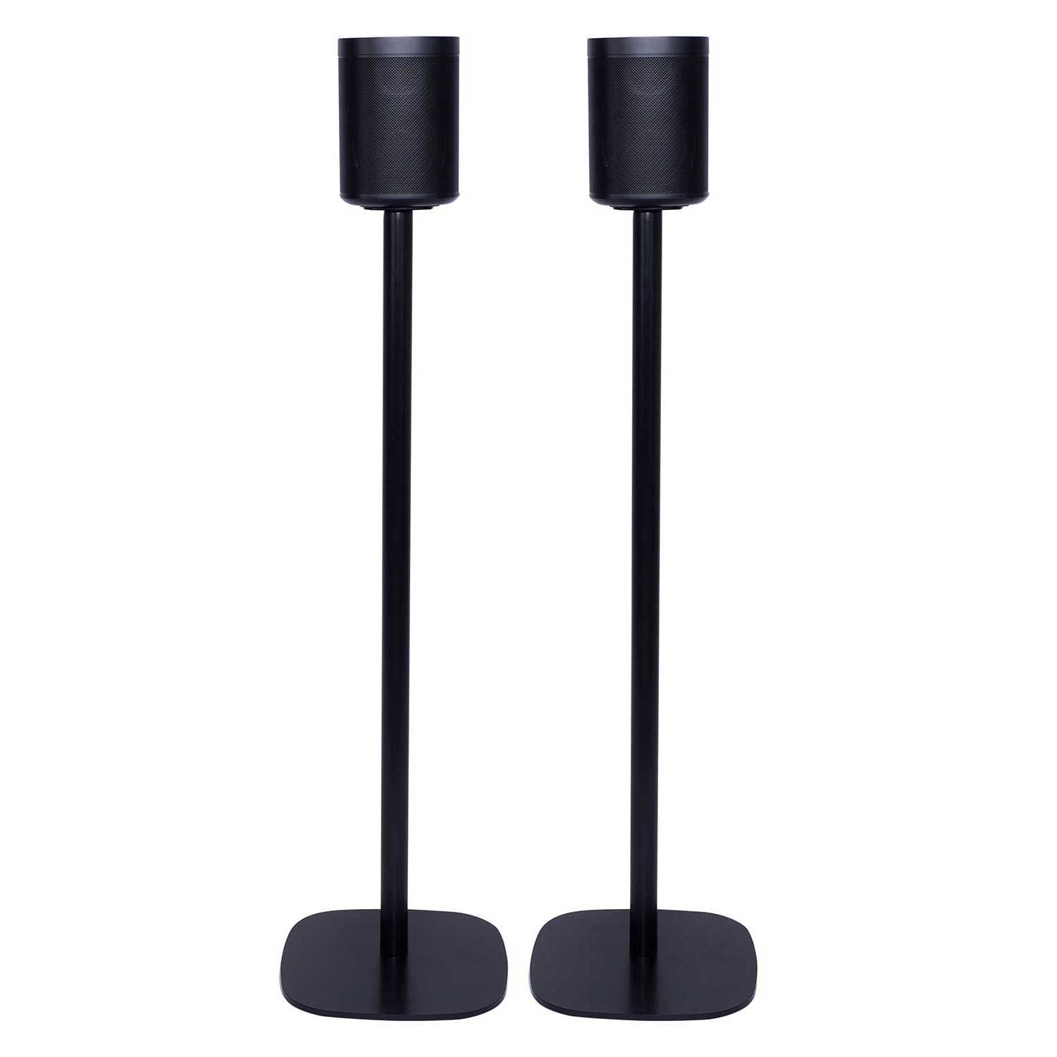 Vebos floor stand Sonos One SL black set | The floor stand for