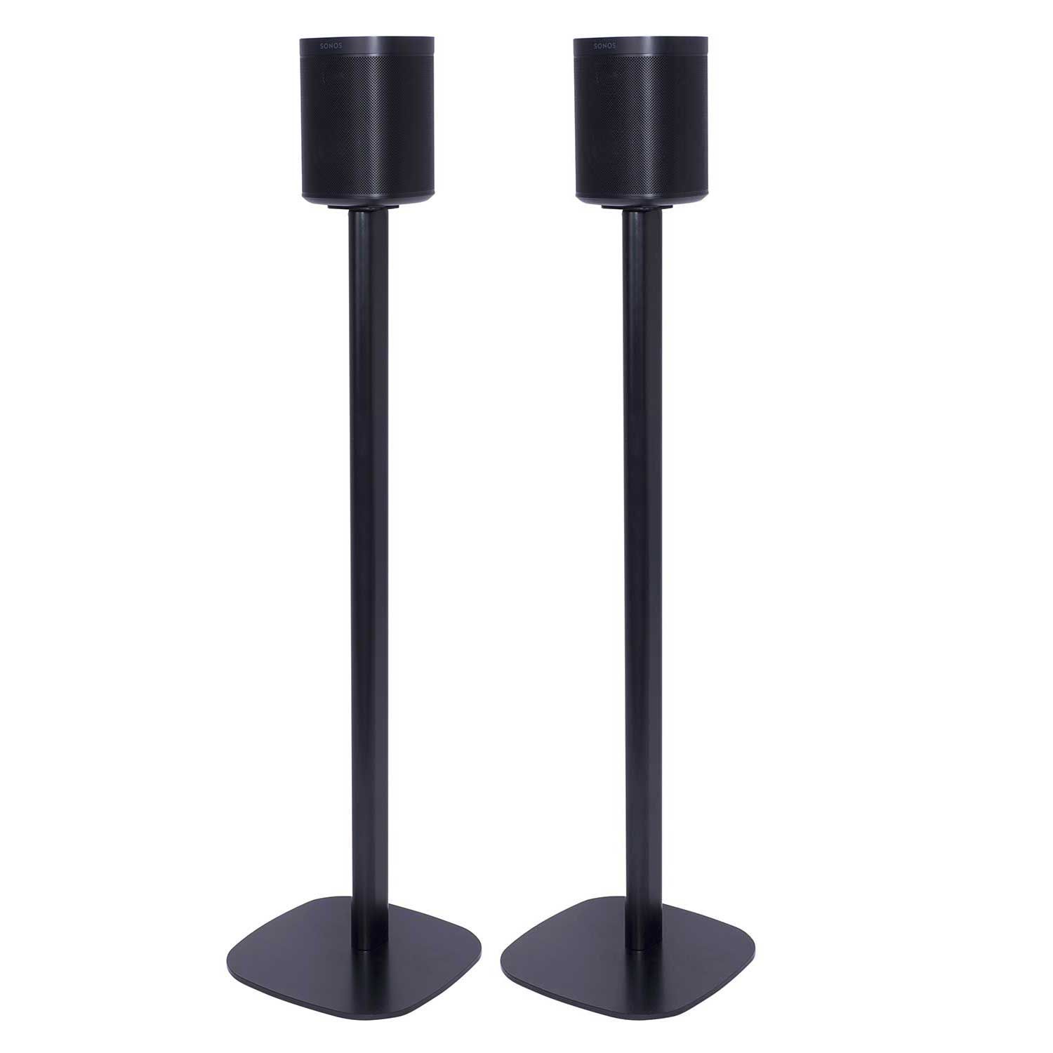 Vebos floor stand Sonos One SL black set | The floor stand for 