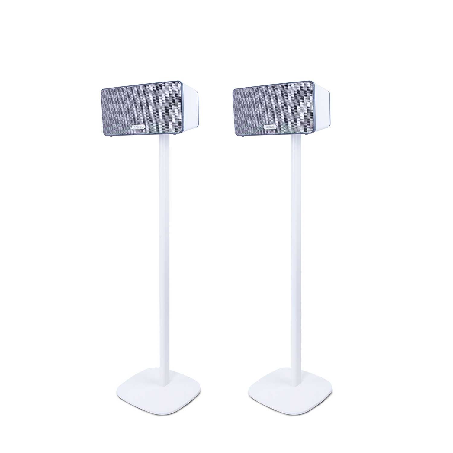 Vebos floor stand Sonos Play 3 white set The floor stand for Sonos Play:3
