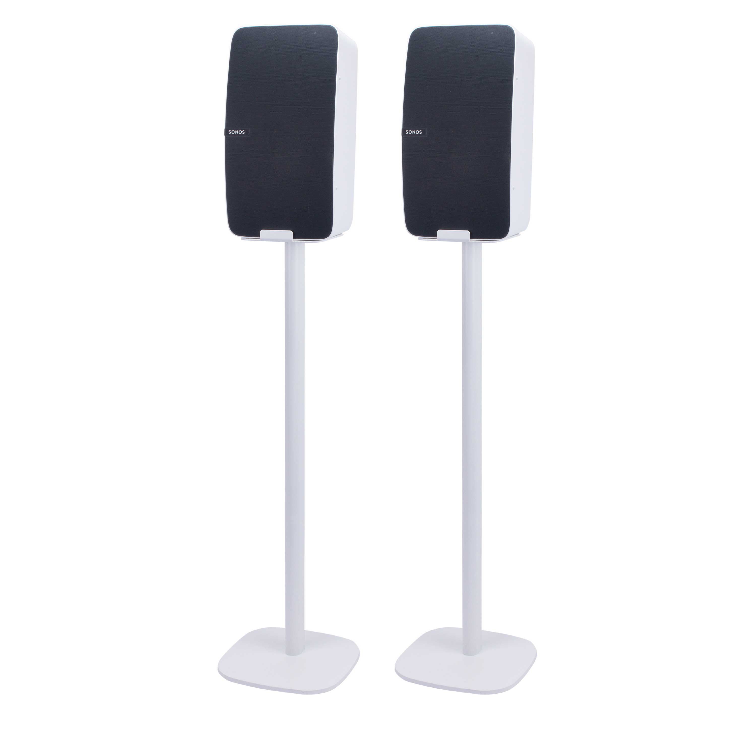 Vebos floor stand Sonos Play 5 white set The stand for gen 2 - vertical