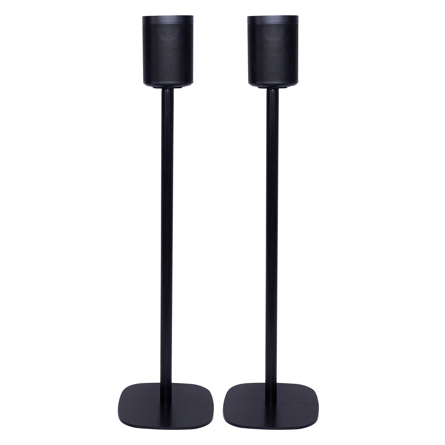 Vebos speaker stand Sonos One black set | The speaker stand for